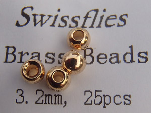 Swissflies Brass beads