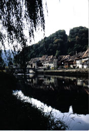 The medieval town of St. Ursanne